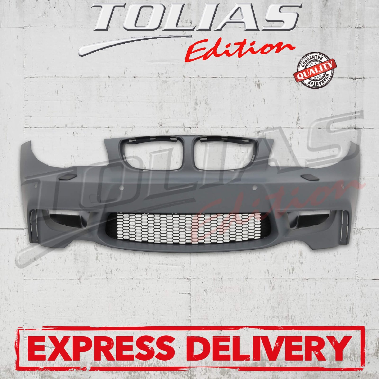 BMW SERIES 1 E81/ E87 04-11 & E82/ E88 07-13 FRONT BUMPER TYPE 1M